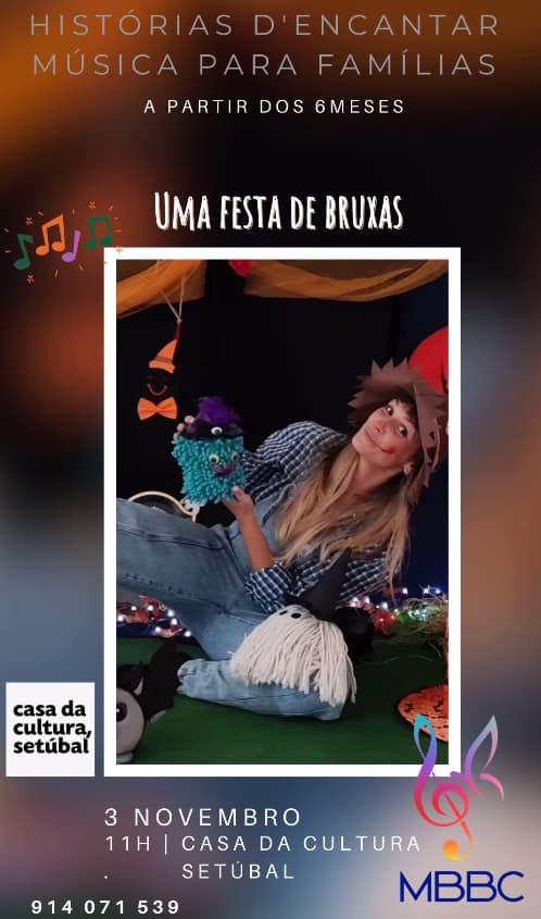 MĂșsica para bebĂ©s e crianças (MBBC) â Uma festa de bruxas