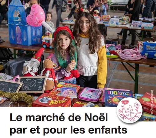 Marché de Noël par et pour les enfants