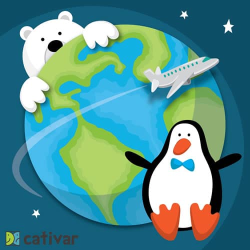 Os Pólos da nossa Terra