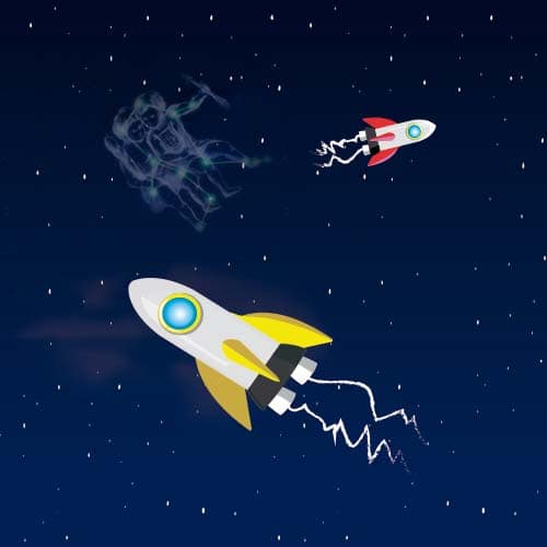 Heróis e berlindes no céu!