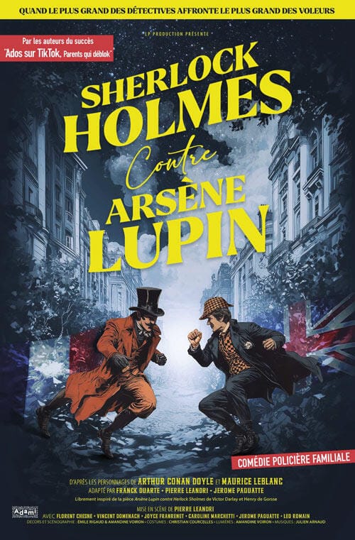 Sherlock Holmes contre Arsène Lupin