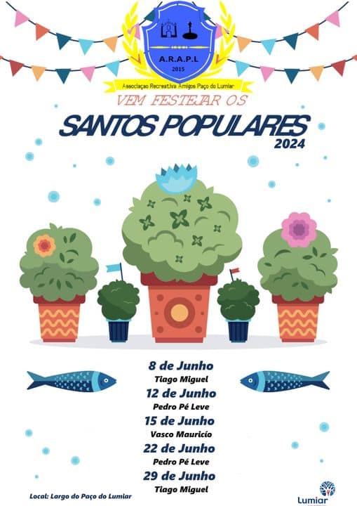 Arraial do PaƧo do Lumiar ā Santos Populares 2024