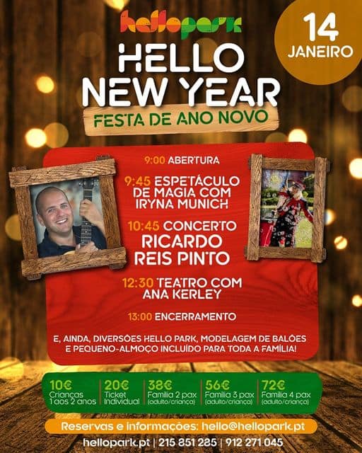Hello New Year – Festa de Ano Novo