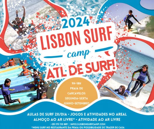 Lisbon Surf Camp – ATL de Surf 2024