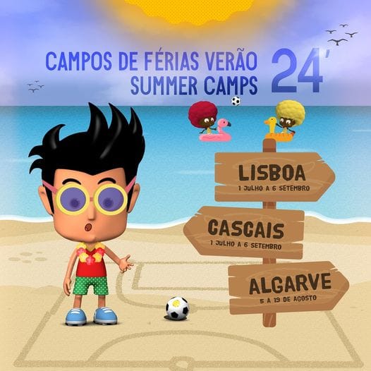 Escola de Futebol A Escolinha do Figo – Campos de Férias Verão 24'