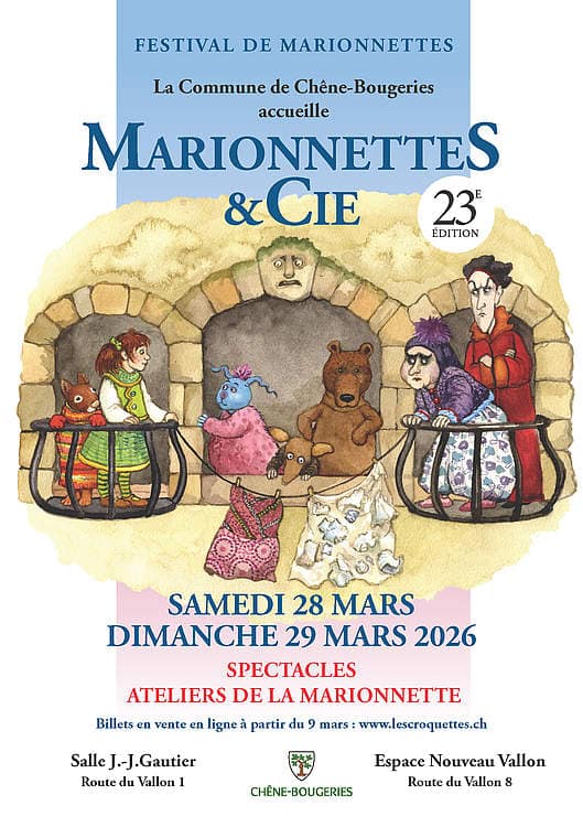23e édition Marionnettes & Cie – Festival de marionnettes de Chêne-Bougeries