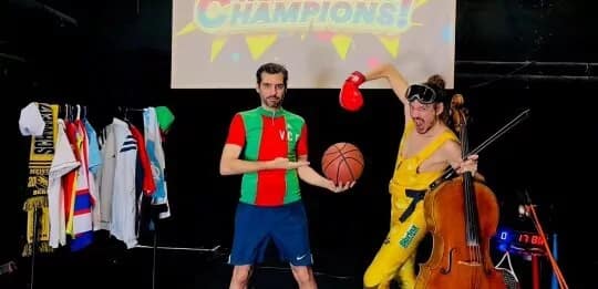 Spectacle-conférence sportif, musical et humoristique «We are the champions!»