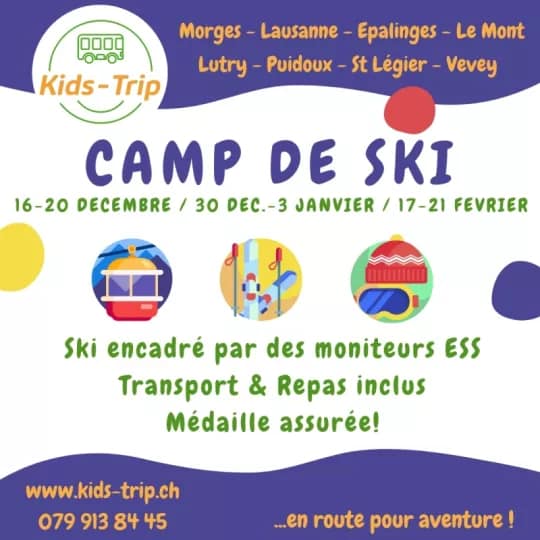 Kids-Trip – Camp de ski