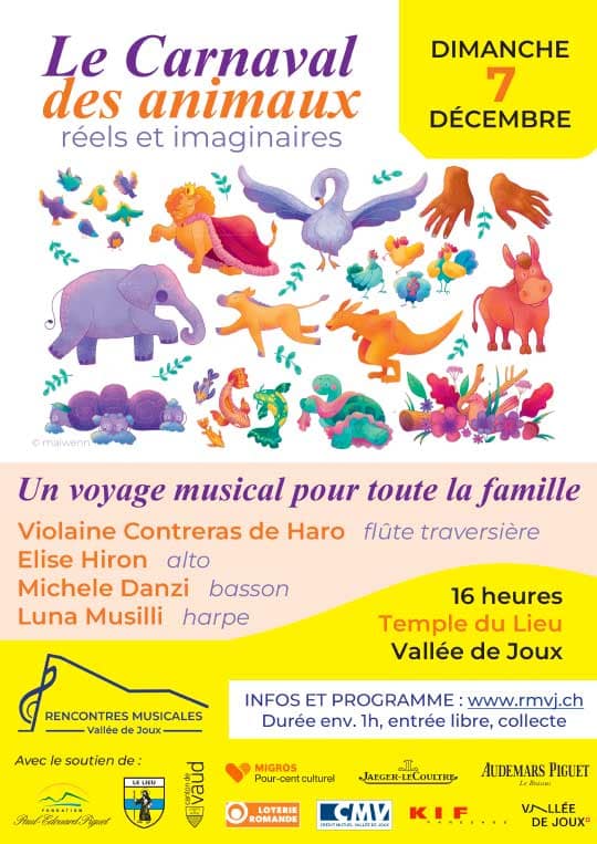 Le Carnaval des animaux rĂ©els et imaginaires