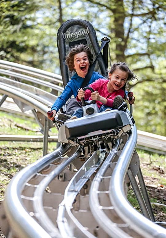Luge sur rails de Mijoux