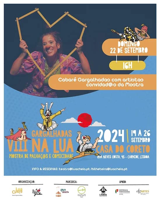 VIII Gargalhadas na Lua – Cabaré Gargalhadas