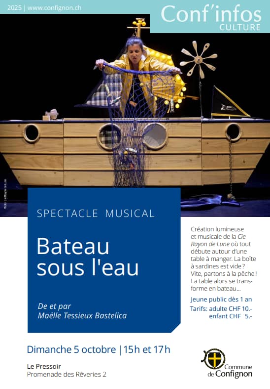 Spectacle pour enfants «Bateau sous l'eau»