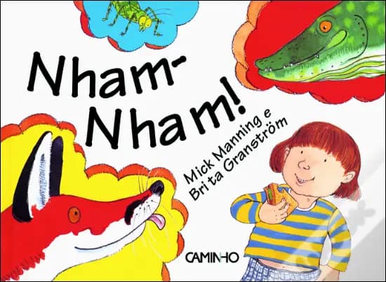 A ler é que a gente se entende: «Nham-Nham!» – Mick Manning