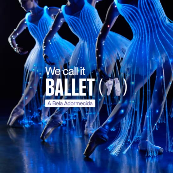 We call it Ballet – A Bela Adormecida, dança e espetáculo de luzes