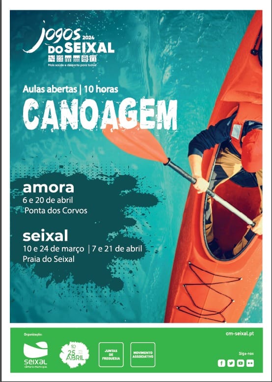 Jogos do Seixal 2024 – Aula aberta de canoagem