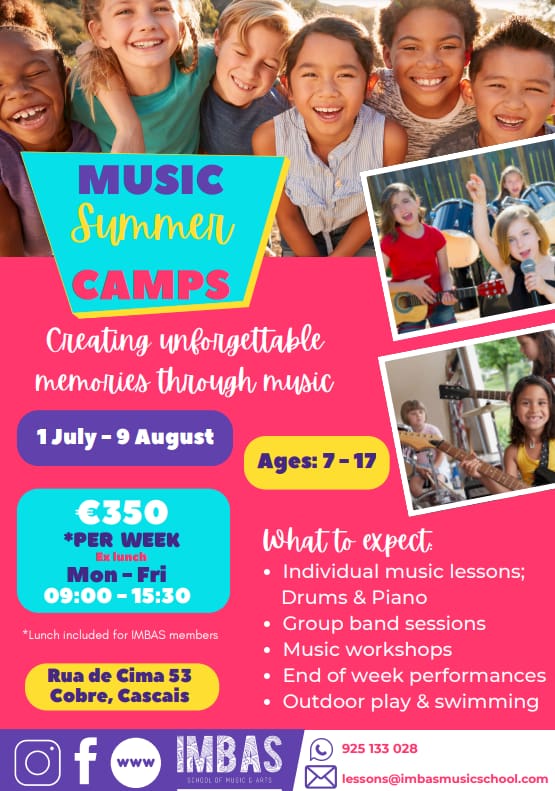 IMBAS School of Music & Arts – Music Summer Camps 2024