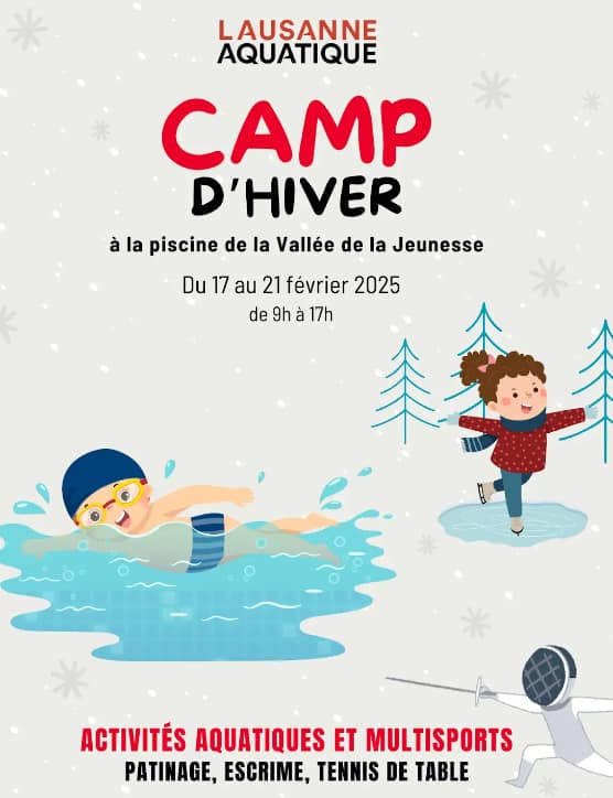 Lausanne Aquatique – Camp d'Hiver