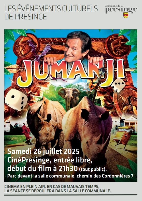 CinéPrésinge – Jumanji