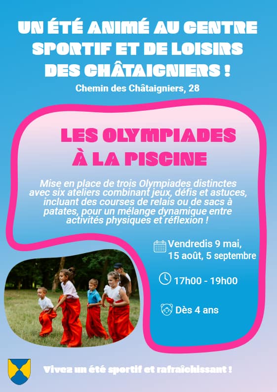 Les Olympiades à la Piscine