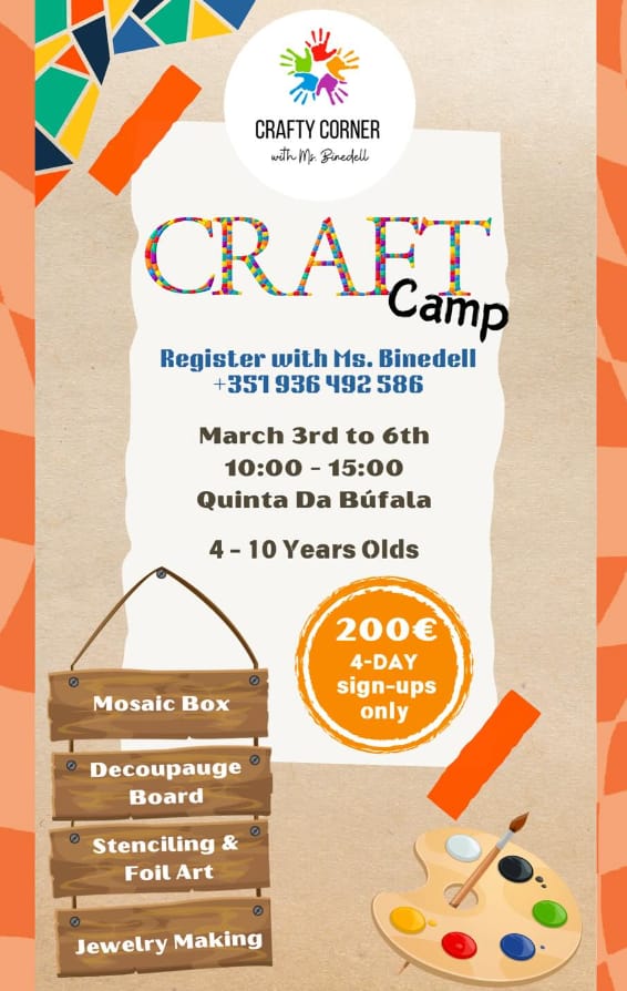 Crafty Corner – Craft Camp