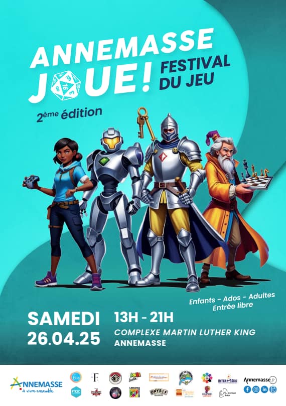 2e édition Annemasse joue! – Festival du jeu
