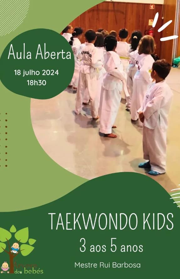 Árvore dos Bebés – Aula aberta Taekwondo Kids