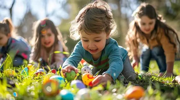 Chasse aux oeufs et autres festivités de Pâques 2025