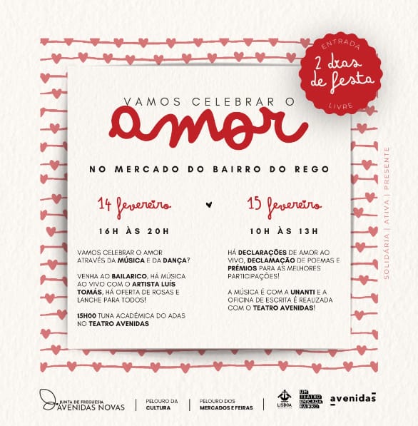 Vamos celebrar o amor!