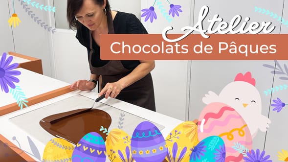 CrĂ©ez un lapin en chocolat â Atelier Chocolats de PĂąques
