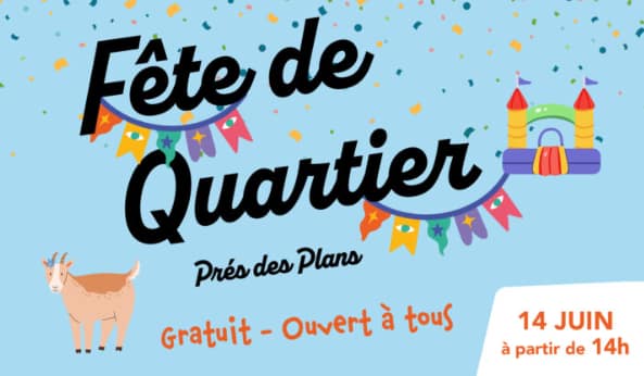 Fête de Quartier à Prés des Plans