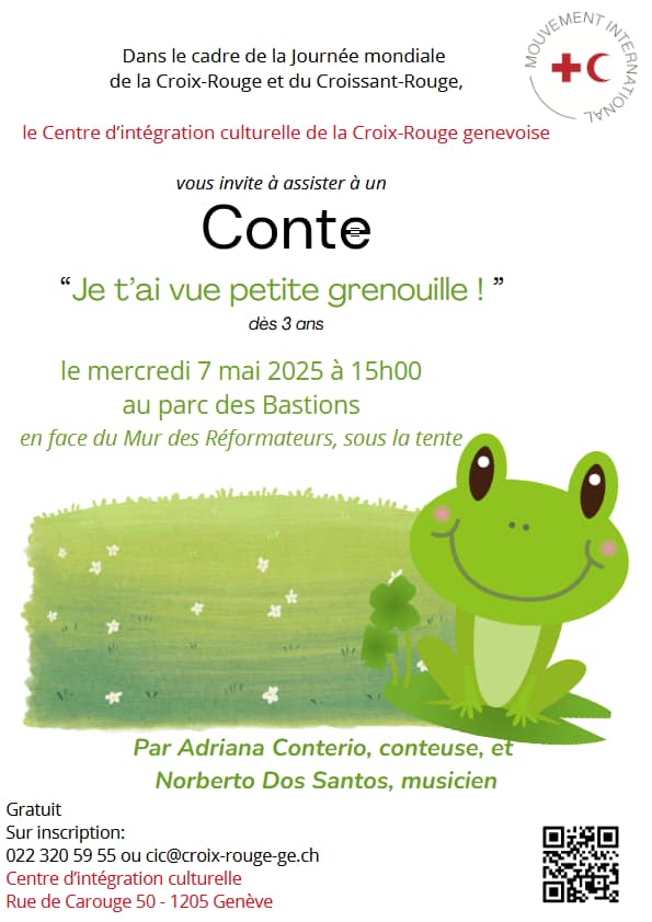 Conte «Je t’ai vue petite grenouille!»