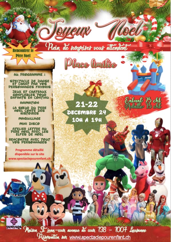 Joyeux Noël – Magie des dessins animés