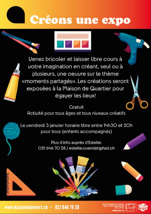 Créons une expo