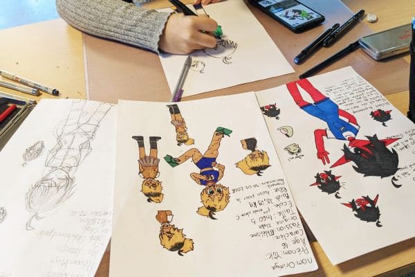 Apolline – Vacances des Relâches 2026: Stage de Dessin BD & Manga