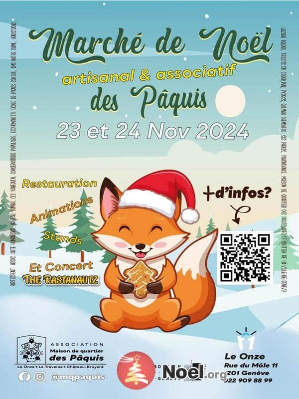 Marché de Noël artisanal et associatif des Pâquisdef