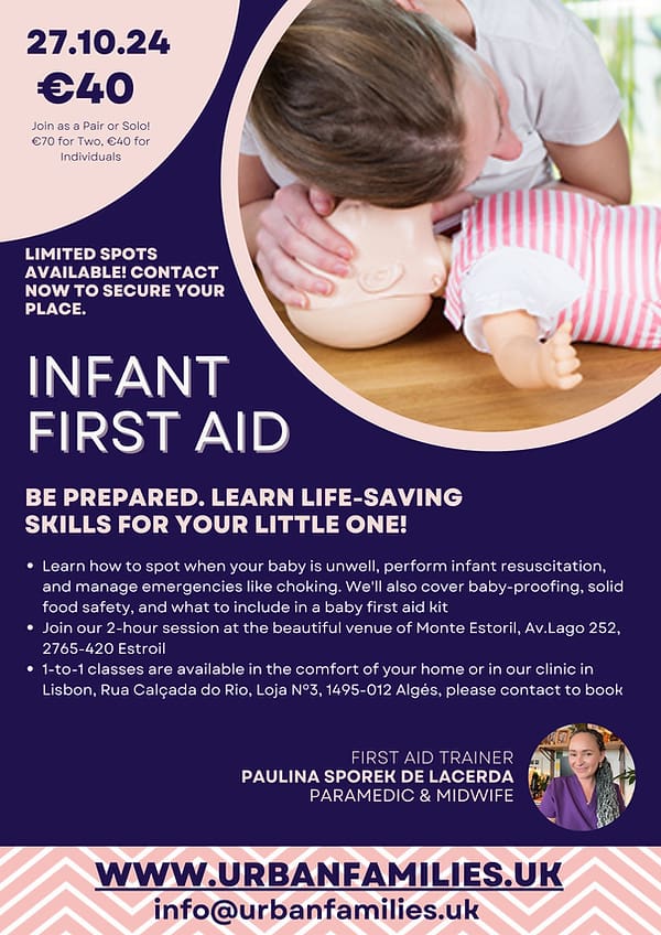 Infant First Aid group class