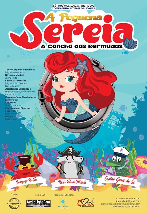 A Pequena Sereia e a Concha das Bermudas – O Musical
