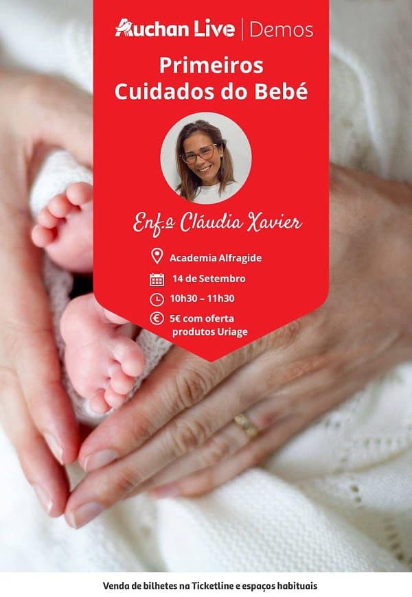 Os primeiros cuidados do bebé