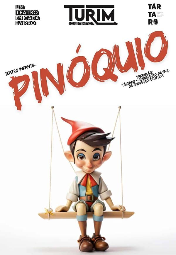 PinĂłquio – Teatro infantil
