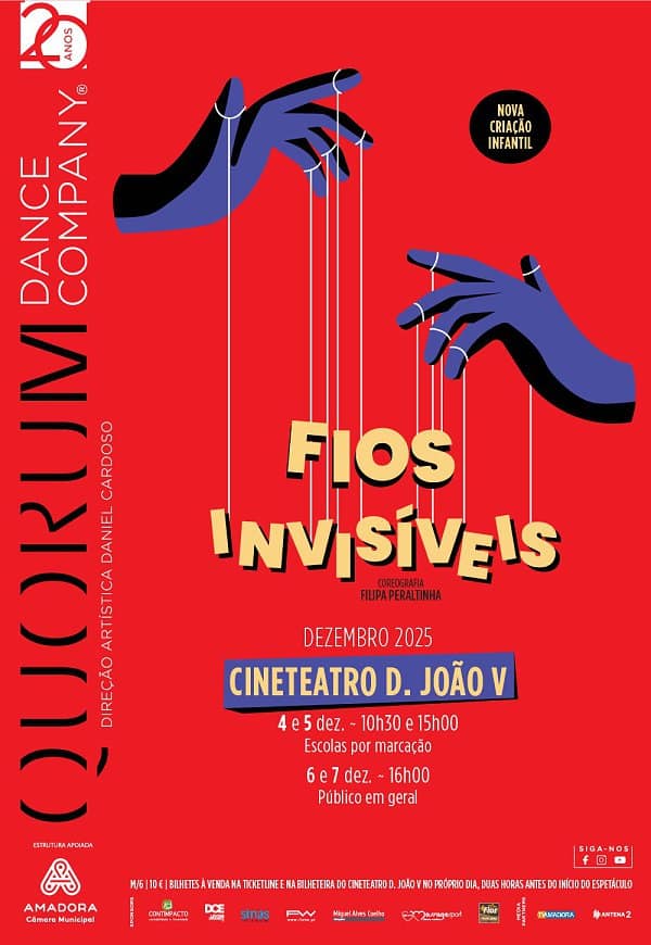 Quorum Dance Company – Fios InvisĂveis