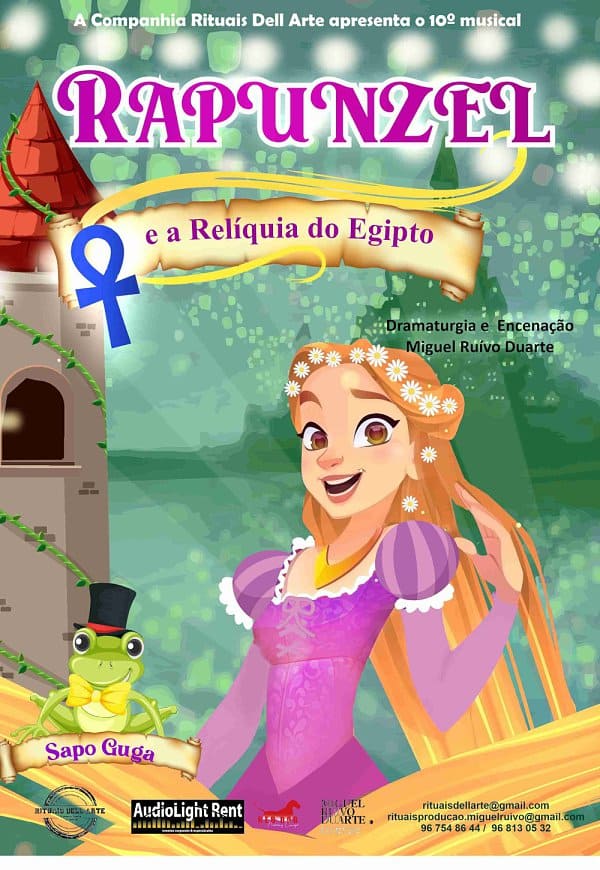 Rapunzel e a RelĂquia do Egipto – Musical