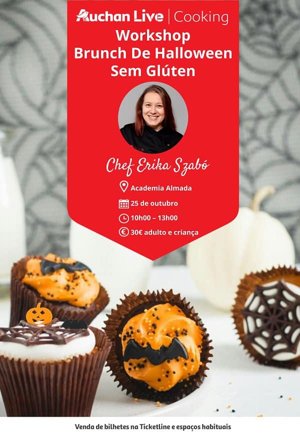 Workshop Brunch de Halloween sem GlĂșten