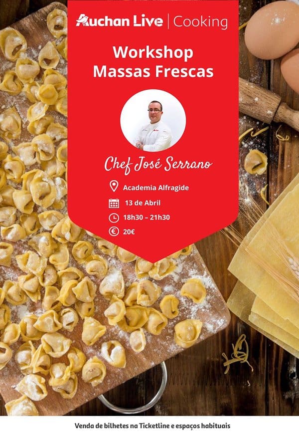 Workshop Massas Frescas – Chef José Serrano