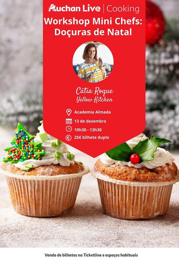 Workshop Mini Chefs & Doçuras de Natal