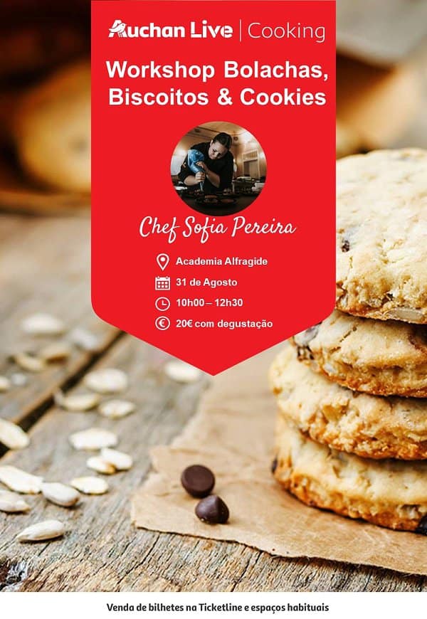 Workshop bolachas, biscoitos & cookies