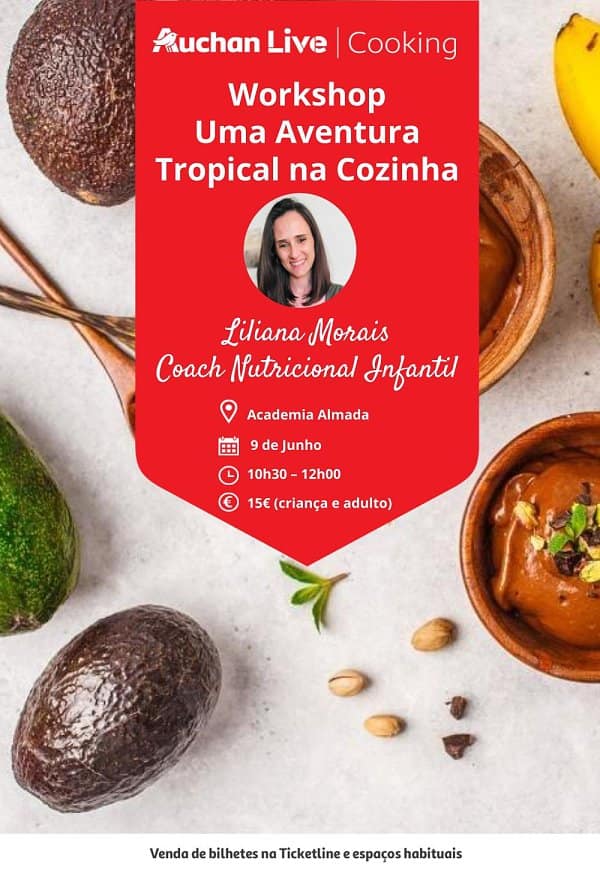 Workshop uma Aventura Tropical na Cozinha