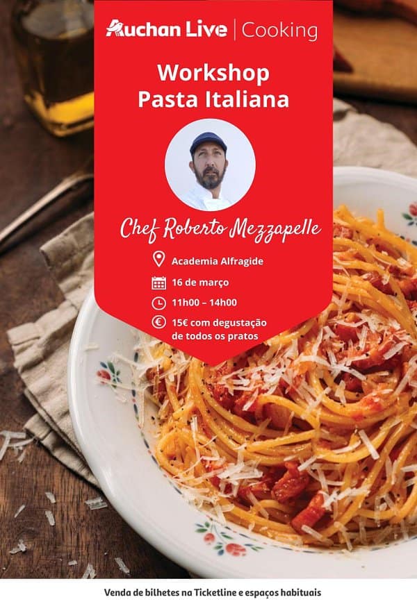 Workshop Pasta Italiana Chef Roberto Mezzapelle