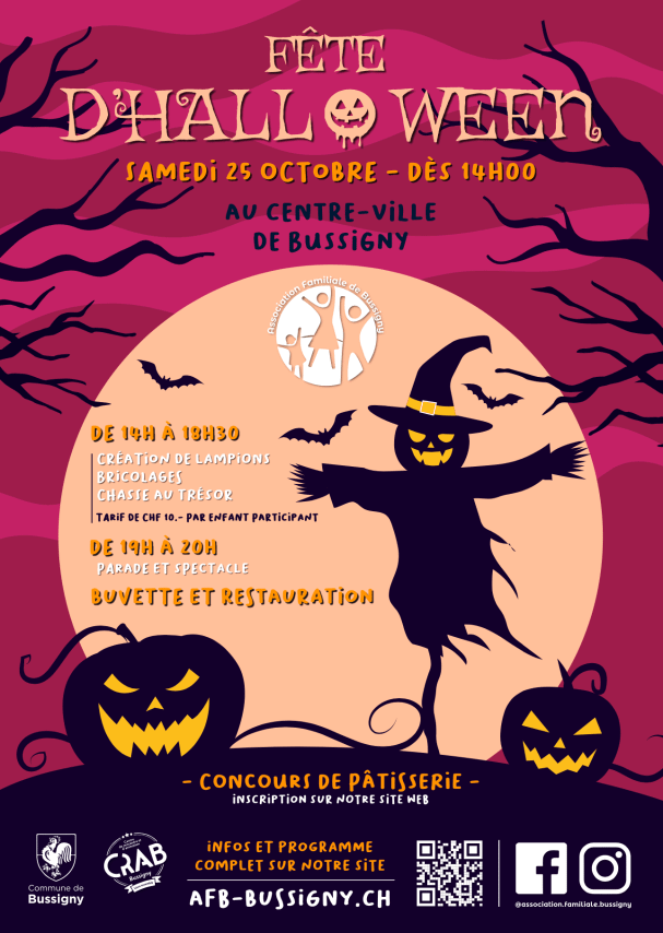FĂȘte dâHalloween Ă Bussigny