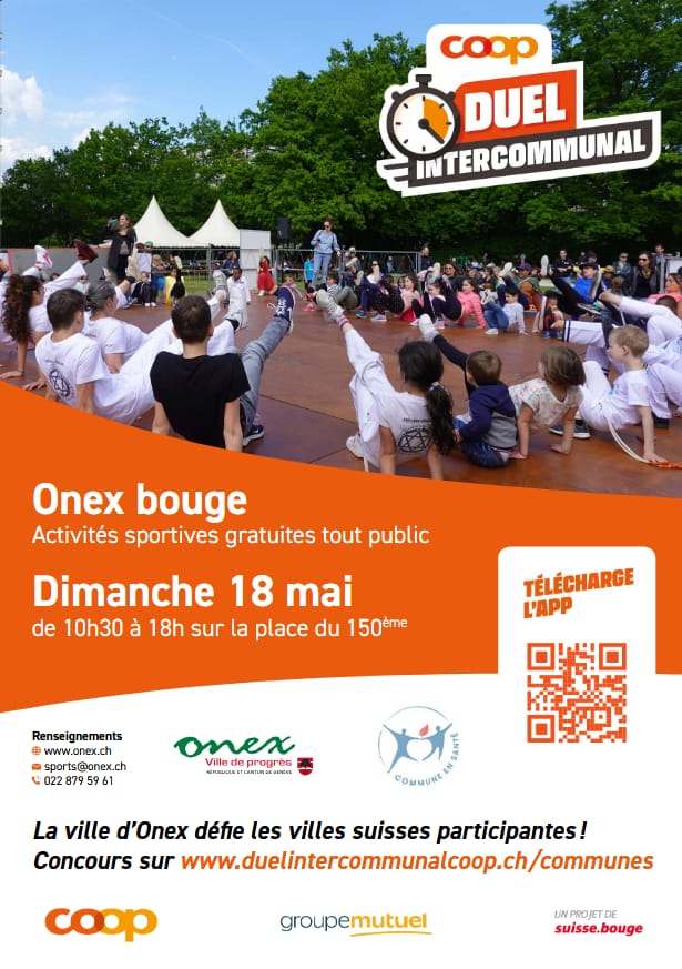 Onex Bouge – Activités sportives gratuites tout public