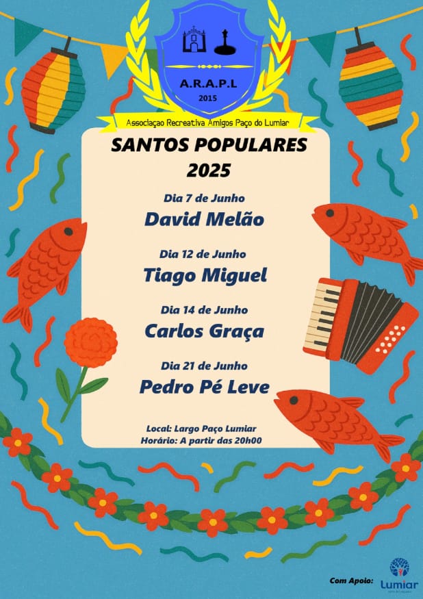 Festas dos Santos Populares ao Largo do PaƧo do Lumiar